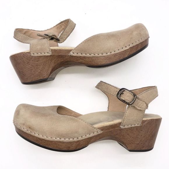 dansko ankle strap clog